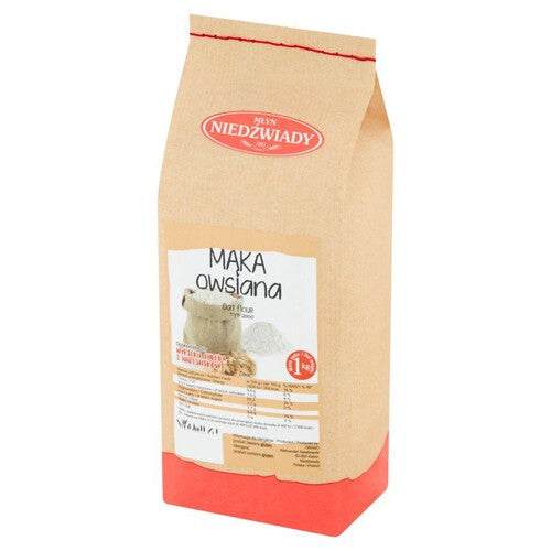 Mąka owsiana Młyn Niedźwiady 1 kg