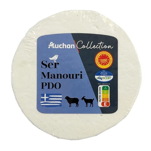 Ser kozi Manouri   Auchan Collection na wagę ok. 170 g