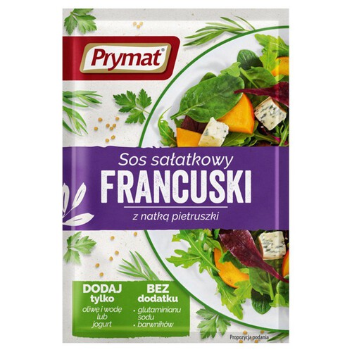 Sos sałatkowy francuski Vinaigrette   Prymat 9 g