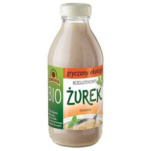 BIO Bezglutenowy żurek gryczany   Kowalewski 320 ml
