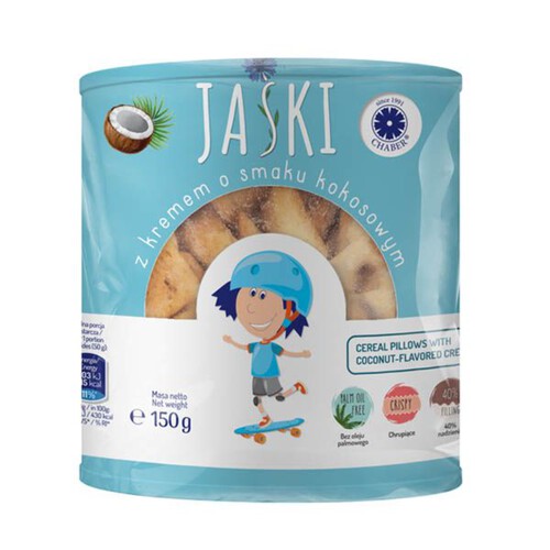 Płatki Jaśki z kremem o smaku kokosowym Chaber 150 g