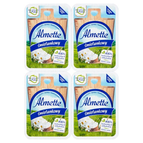 Serek twarogowy śmietankowy Almette 4 x 30 g