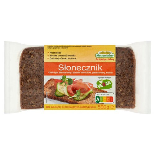 Chleb z ziarnami słonecznika  Benus 500 g