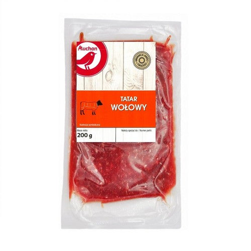 Tatar wołowy  Auchan 200 g