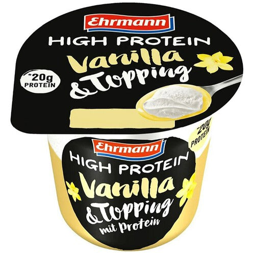 High Protein Deser mleczny waniliowy z dużą zawartością protein EHRMANN 200 g