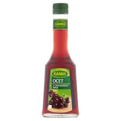 Ocet winny z czerwonego wina. 6% kwasowości Kamis 250 ml