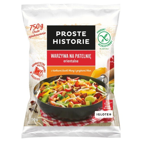 Warzywa na patelnię orientalne  Proste Historie 750 g