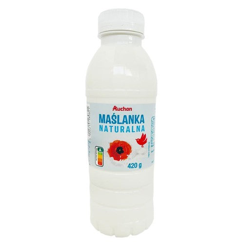 Maślanka naturalna Auchan  420 g