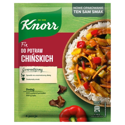 Fix do potraw chińskich Knorr 39 g