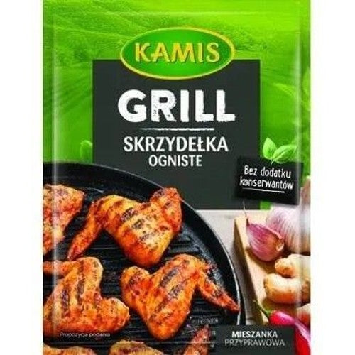 Przyprawa Grill ogniste skrzydełka   Kamis 20 g