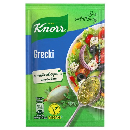 Sos sałatkowy grecki  Knorr 9 g
